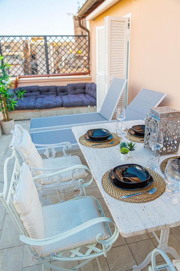 Luxury Top Floor In Trastevere Rome Exterior photo