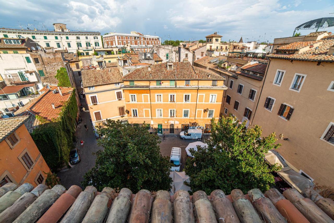 Luxury Top Floor In Trastevere Rome Exterior photo